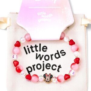 Little Words Project Minnie Mouse Stacker Beaded Bracelet- Red Polka-Dot